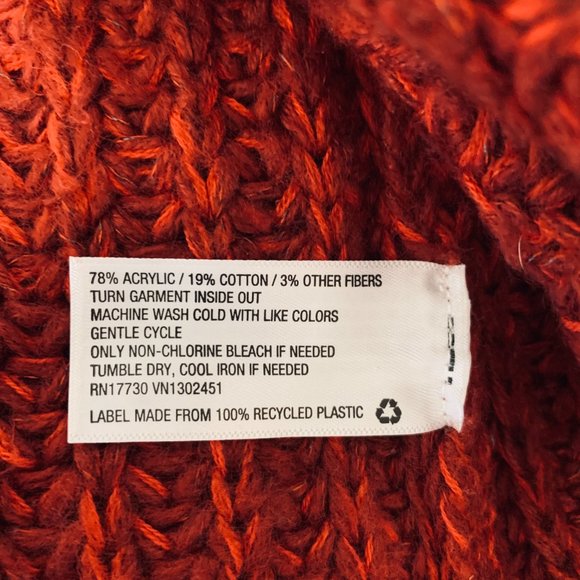 UNIVERSAL THREAD chunky Long-line Large Cableknit Turtleneck Long Sleeve Sweate - Picture 8 of 8